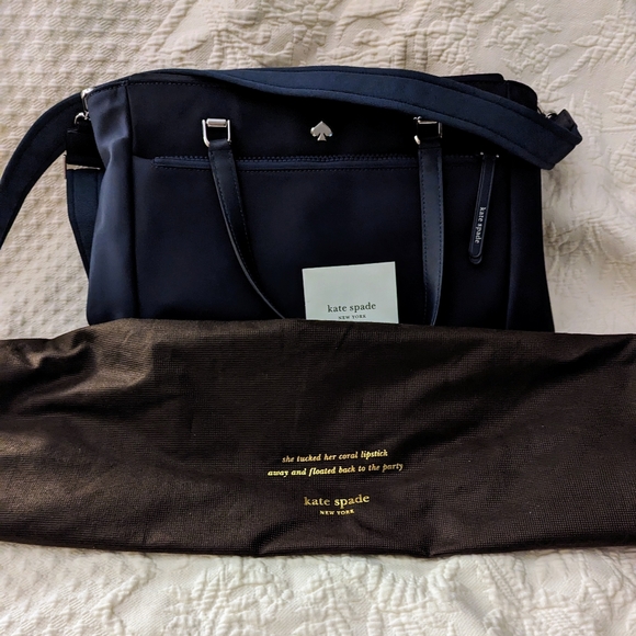 ⭐Kate Spade⭐ GET IT WHILE YOU CAN!Garden Vine handbag in the color nightcap NWOT - Picture 16 of 16